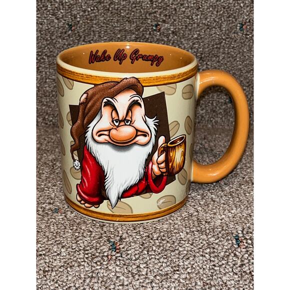 Disney Other - Grumpy Disney Mug "Wake Up Grumpy" Seven Dwarfs Walt Disney World